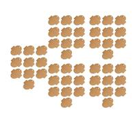 10/50 Pz 4x6 pollici Marrone Marrone Stringa carta Busta da lavoro Fermi Chiusura Design Cuore Chiusura Buste cartone Set Porta file Cartella del sacchetto