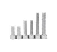 10/50 Pz M1.6 M2 M2.5 M3 M3.5 M4 M5 M6 GB70.1 304 In Acciaio Inox Esagonale A Esagono Incassato Tappo Liscio Vite a testa L = 3~10mm(5mm,10pcs M3.5)