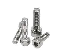 10/50 pz M2-M5 Piccolo Micro 304 A2 In Acciaio Inox Esagonale A Testa Esagono Incassato Bullone Vite(25mm,50pcs M2)