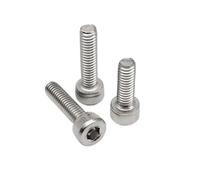 10/50 pz M3 .5 M4 M5 Piccolo Micro 304 A2 In Acciaio Inox DIN912 Testa Esagonale A Esagono Incassato Bullone Vite(50mm,10pcs M5)