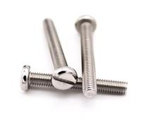 10/50 Pz M3 M4 M5 M6 M8 304 A2 In Acciaio Inox GB67 Filettatura Metrica Intaglio Pan Testa A Tonda Vite Di Macchina Lunghezza = 4-60mm(8mm,M5 10pcs)