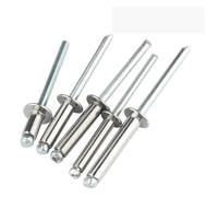 10-50 Pz Rivetti Pop In Alluminio M2.4 M3.2 M4 .8 M5 M6 Testa A Cupola Cieca Gambo In Acciaio Mandrino Di Scarico Tirare Chiodo(M6 (10pcs),14mm)