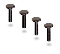 10-50 Set Chicago Viti Piatto Unghie Testa Stud Rivetto Pelle Legatoria Marsupio