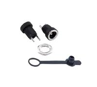 10/50PCS 5.5X2.1mm 5.5X2.5mm 3.5X1.3mm DC Power Supply Jack presa femmina connettore for montaggio a pannello DC-022B(2.1mm with cap,50pcs)