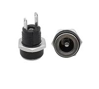 10/50PCS DC022B DC Presa di Alimentazione 3.5x1.3 DC Femmina Montaggio A Pannello Connettore 5.5X2.1mm Adattatore 5.5 * 2.5MM 2 Spille(2.5x5.5mm,200pcs)