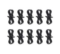 10/50Pcs Ganci A Forma di S Appendini Luce di Natale Clip Esterna Grondaia Gancio per la Decorazione Esterna Luce Clip Albero di Nozze Ganci Decorazione Domestica