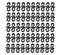 10/50Pcs Grondaia Ganci Grondaia Clip A S Clip di Natale Grondaia Clip per Appendere Luce Esterna Durevole Riutilizzabile S Ganci