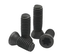 10/50PCS M2 .2 .5 M3 M4 M5 M6 Inserto CNC Vite Torx for Sostituisce Inserti in metallo duro Supporto for utensili for tornio(10PCS,M4x12mm)