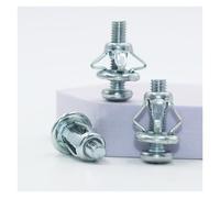 10-50pcs Martinetti Dadi Vite M4 M5 M6 M8 Forma di petalo Rivetto Dado di Espansione Rivetnut In Metallo Pannello Targa Auto morsetto di Blocco Martinetti Dadi Bullone(M6x25(50Pcs))