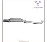 10.52.06 Silenziatore centrale Imasaf per ALFA ROMEO GTV
