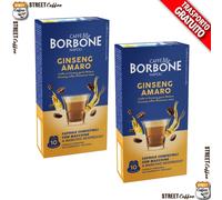 10 60 120 240 300 Capsule Caffè Borbone Compatibili Nespresso Ginseng Amaro