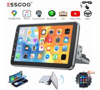 10" 64G/128G Android 14 Carplay Autoradio 4/8-Kern 1 DIN 360° Drehbar Bildschirm