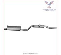 10.77.09 Silenziatore posteriore Imasaf per ALFA ROMEO 1900