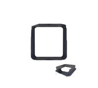 10/8/6/4PCS Anello for Crostata Forato Stampo for Torta Rotondo Mousse Cerchio Dessert Francese Attrezzature e Accessori da Forno Taglierina Pasticceria Che Decora Gli Attrezzi(Square,8pcs)