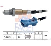 FACET 10.8078 Sonda lambda riscaldato Sonda planare Filettatura prelubrificata