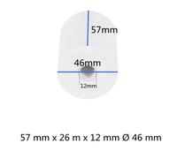 10 a 100 ROTOLI TERMICI 57 mm 80 mm CARTA DI ALTA QUALITA' REGISTRATORI DI CASSA