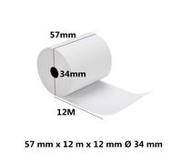 10 a 100 ROTOLI TERMICI 57 mm 80 mm CARTA DI ALTA QUALITA' REGISTRATORI DI CASSA
