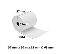 10 a 100 ROTOLI TERMICI 57 mm 80 mm CARTA DI ALTA QUALITA' REGISTRATORI DI CASSA