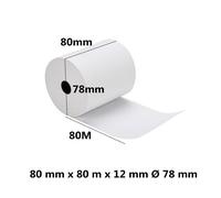 10 a 100 ROTOLI TERMICI 57 mm 80 mm CARTA DI ALTA QUALITA' REGISTRATORI DI CASSA