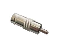 10 adattatori BNC femmina ad AV maschio RCA per monitor da telecamera a TV