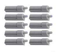 10 ammortizzatori a pressione per porte con tecnologia Soft Close per mobili, progettati per ridurre il rumore e proteggere le superfici degli armadi (D-19)