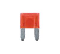 10-amp LED Abiti Mini Fusibile a Lama - Confezione 5 - Connect 37141 Nuovo
