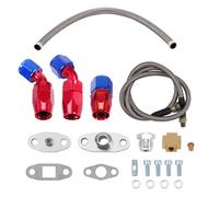 10 AN Turbo Linee dell'Olio Oil Feed Drain Line for T3, T3 / T4, T4, T70, GT28