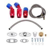 10 AN Turbo Linee dell'Olio Oil Feed Drain Line for T3, T3 / T4, T4, T70 NEW