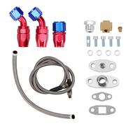 10 AN Turbo Linee dell'Olio Oil Feed Drain Line for T3, T3 / T4, T4, T70, GT28