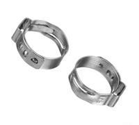 10 anelli di serraggio per pex da 7 mm a 14 mm, in acciaio inossidabile, clip per tubi da giardino, piscina, tubi diesel, impianti idraulici (10 mm)