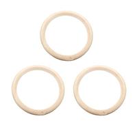 10 Anelli in Legno di Diametro da 100 mm,per Il Fai da Te,per Le malattie dei Bambini,per la Cura dei Bambini,per Cura dei Bambini,Cerchi in Legno macramè,Anelli Legno di Legno,Artigianato