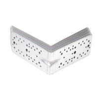 10 Angolari Rinforzati 200 X 200Mm Angoli Da Costruzione Zincati