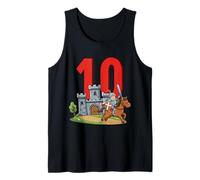 10 Anni Bambini Compleanno Guerriero Ragazzo Cavaliere Medievale Canotta