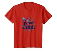 10 Anni di Compleanno Bambino - Un decennio di Celebrazione Cool Maglietta, Bambini, Rosso, 6 Anni