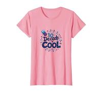10 Anni di Compleanno Bambino - Un decennio di Celebrazione Cool Maglietta, Donna, Rosa, XS
