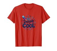 10 Anni di Compleanno Bambino - Un decennio di Celebrazione Cool Maglietta, Uomo, Rosso, XL