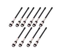 10 Antenne BNC UHF per Microfono per PGX24 SLX24 PG58 SM Series BT-58 Wireless Microphone, Frequenza 400-900 MHz