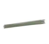10 aste di saldatura con elettrodi in acciaio inossidabile 304 A102, lunghezza 250 mm, adatte per tecniche di saldatura AC e DC (1,6 mm)