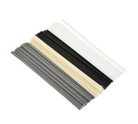 10 aste di saldatura in plastica per ABS, PP, PVC e PE, 200 mm, strumenti di riparazione per paraurti e coperture (ABS)