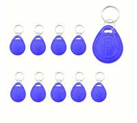 10 badge RFID da 125 Khz con portachiavi, lettura e riscrittura riscrivibile/tipo statico, chip T5577 compatibile con chip EM4305 6 colori per scegliere