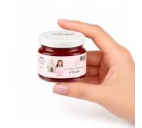 10 Barattolini di Marmellata Personalizzata con Cucchianino di Legno a parte non applicato , Gusti Assortiti | Idea Regalo Bomboniera Comunione Matrimonio Segnaposto , mini Marmellate personalizzate