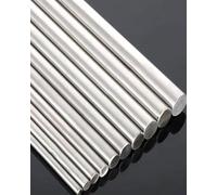 10 barre in acciaio inossidabile, barra in metallo solido 304 lunghezza 500 mm, barre in acciaio tondo da 1 mm a 10 mm, asta liscia for industria, hobby for lavorazione dei metalli e artigianato fai d