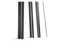 10 barre in fibra di carbonio da 1000 mm lunghezza e diametro 0,5 a 7, in tonde solide for fissaggio rinforzo(5x1000mm 10pcs)