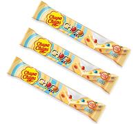 10 BARRETTE AL CIOCCOLATO LATTE CHUPA CHUPS CHOCO BIANCO MINI CONFETTI 22G SNACK