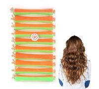 10 bastoncini per permanente per capelli | Canne per onde fredde corte bicolore,Perming Rods Rulli per arricciare i capelli, bigodini senza calore Forniture per lo styling per parrucchieri per uso dom