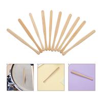10 bastoncini ritmici in legno - Strumenti per l'apprendimento della musica