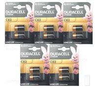 10 batteria CR2 3v pila litio duracell EL1CR2 CR17355 Scadenza 2034
