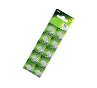 10 batterie a bottone AG13 LR44 LR1154 SR1154 SR44 GP76 per cella giocattolo