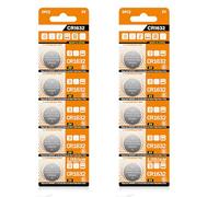 10 batterie a bottone CR1632 3V al litio per telecomandi e giocattoli BR1632 DL1632 ECR1632 KCR1632 LM1632 batteria a bottone
