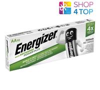 10 Batterie Aa Energizer Accu Ricaricabili Power Plus Nimh 1.2V NUOVE